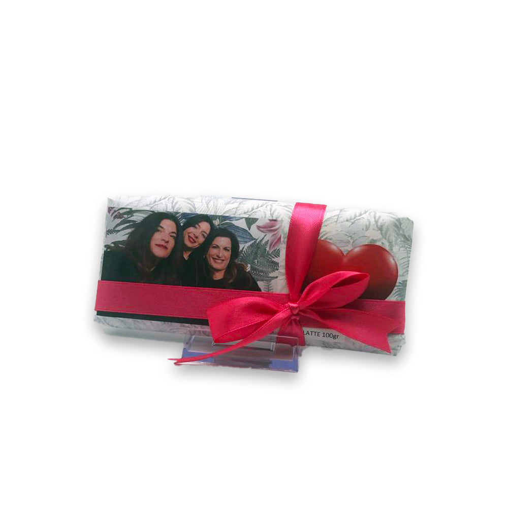 Idea Regalo - Tavoletta di cioccolato personalizzata 100 grammi
