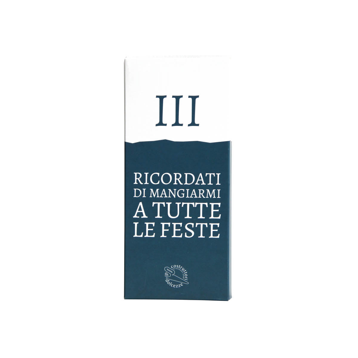 Barretta di cioccolato chocokomandamenti n.3