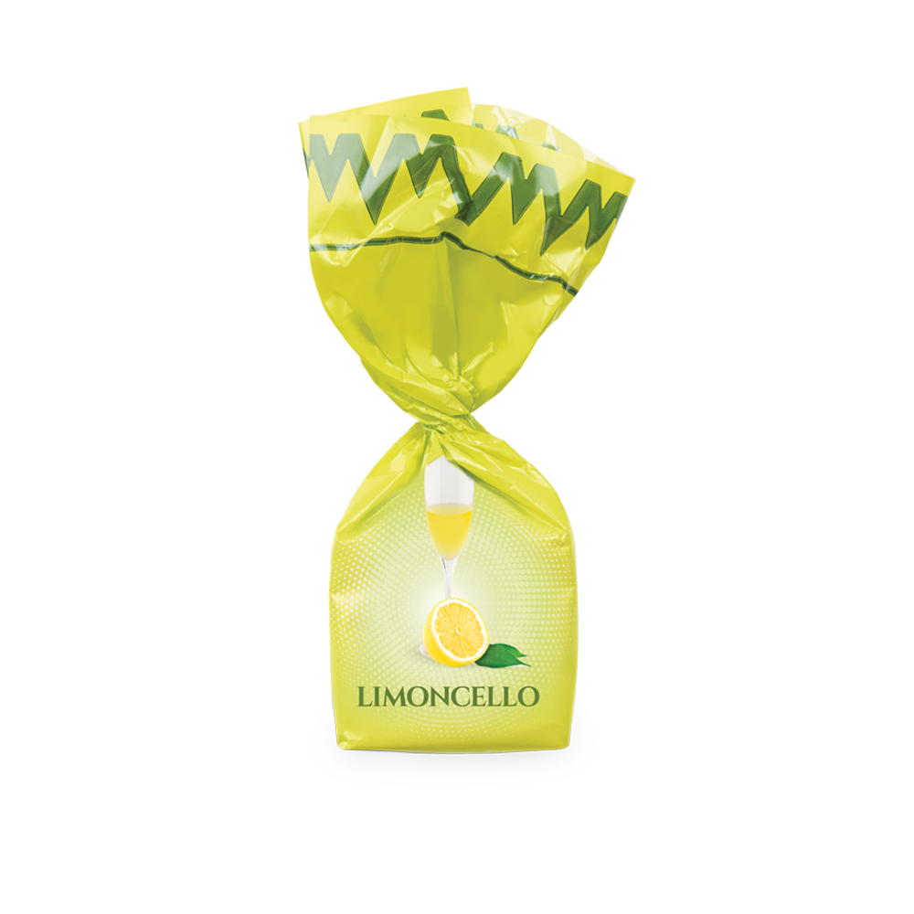 Praline di cioccolato alla crema al limoncello