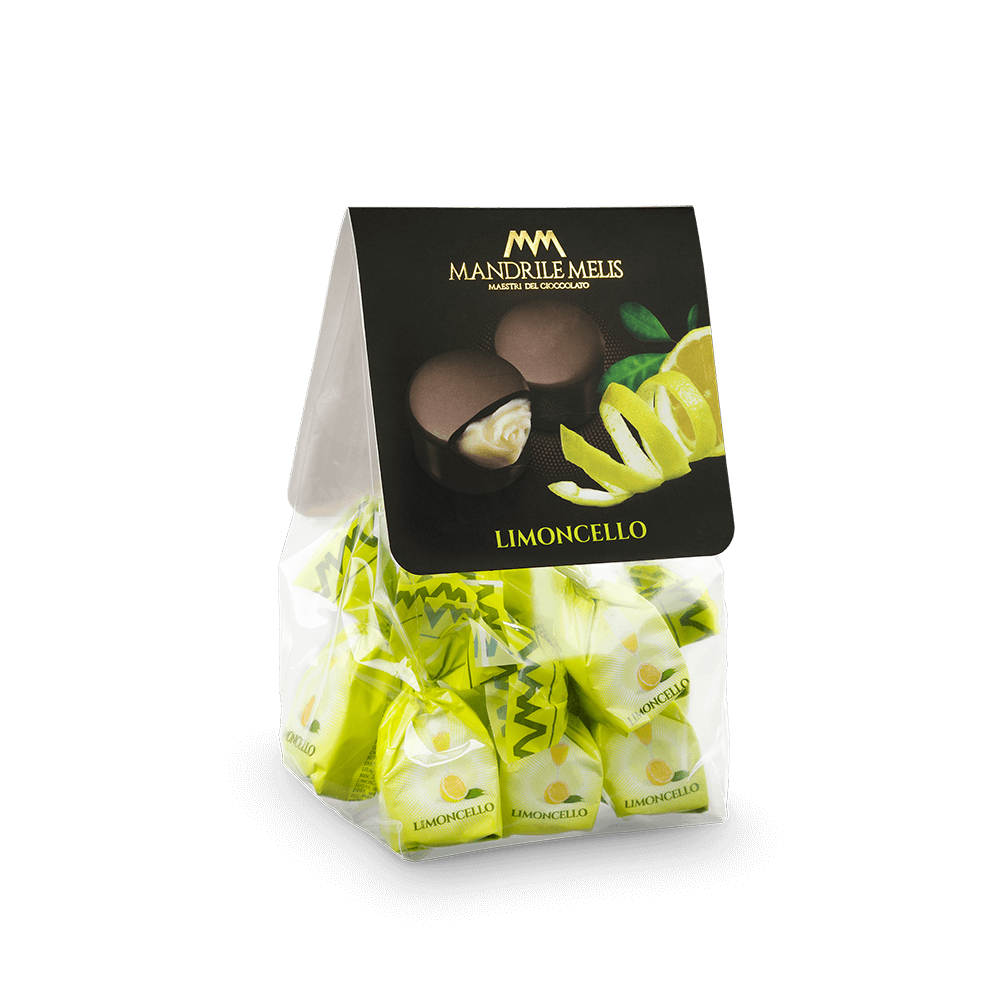 Praline di cioccolato alla crema al limoncello