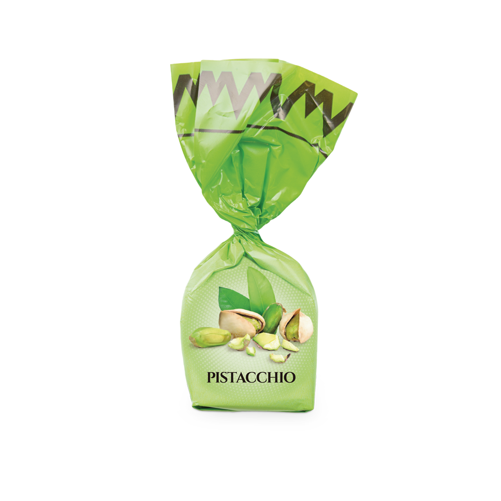 Praline di cioccolato alla crema al pistacchio