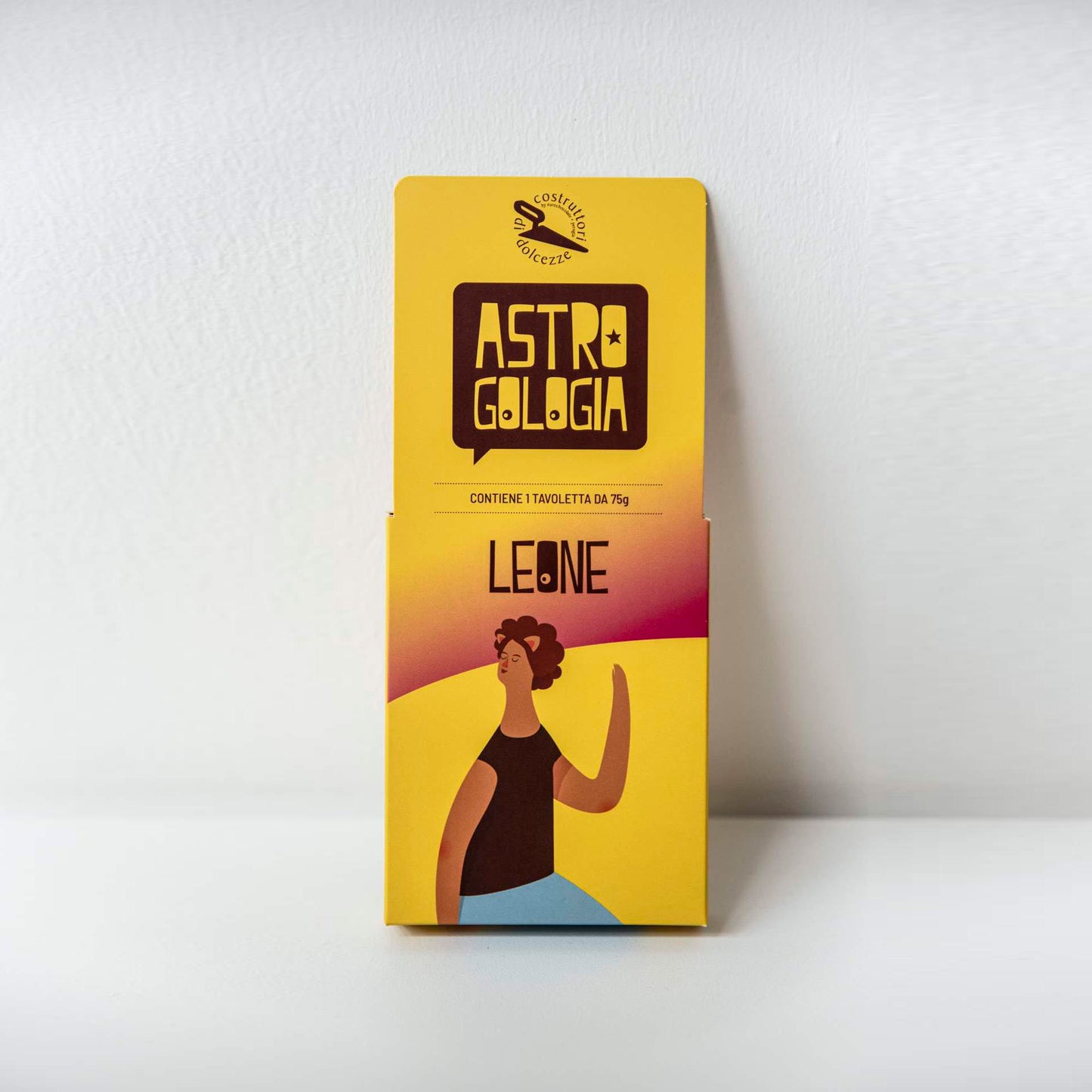 Barretta di cioccolato astrogologia leone 75 grammi