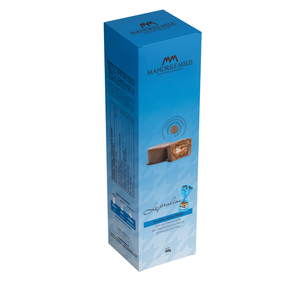 Praline di cioccolato alla crema al tiramisù