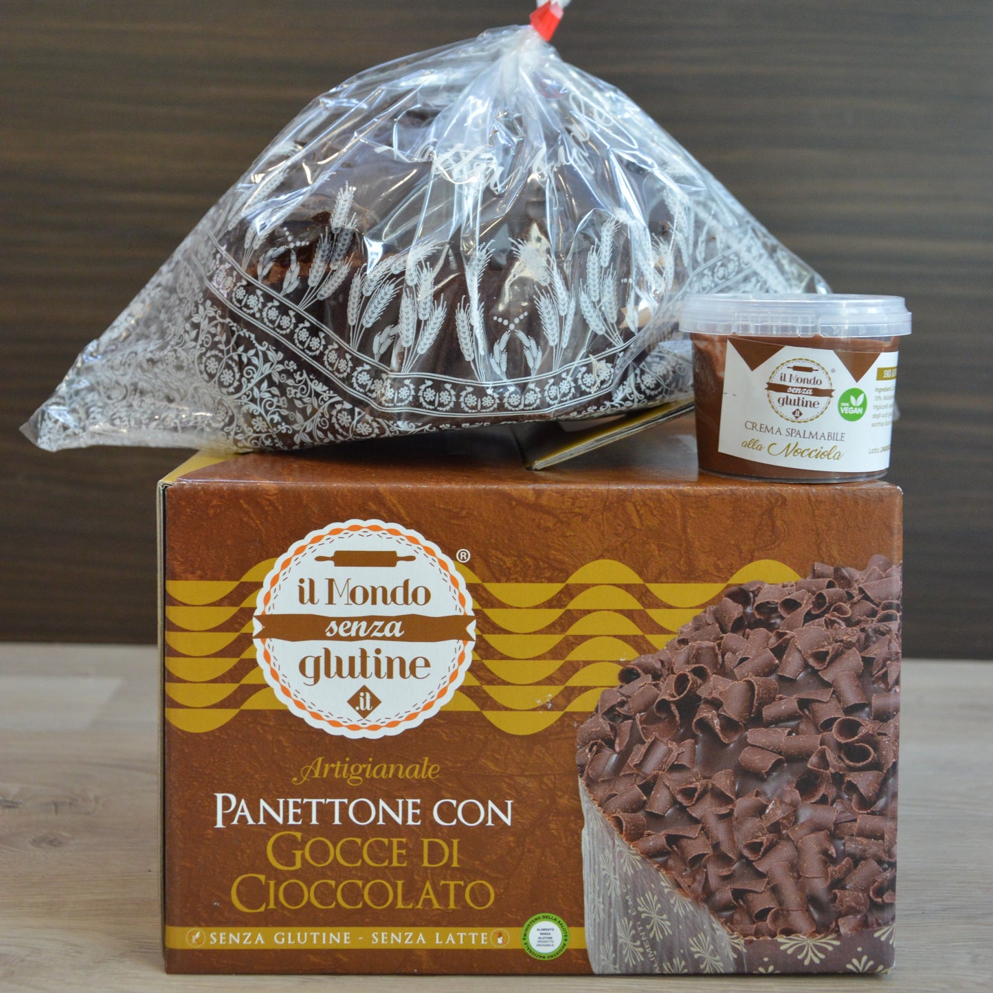 Panettone con gocce di Cioccolato – Senza Glutine - Senza Latte