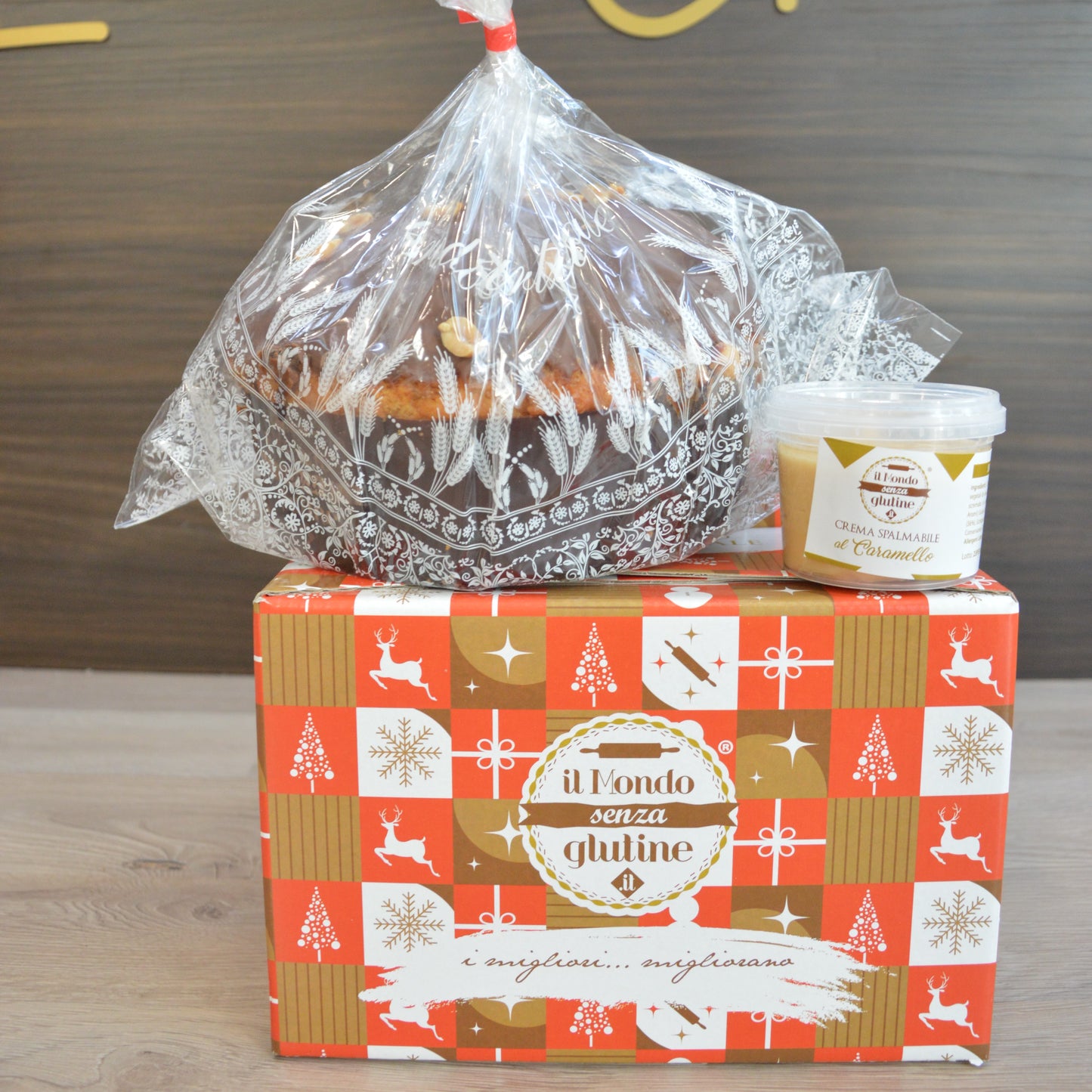 Panettone Arachidi & Caramello – Senza Glutine