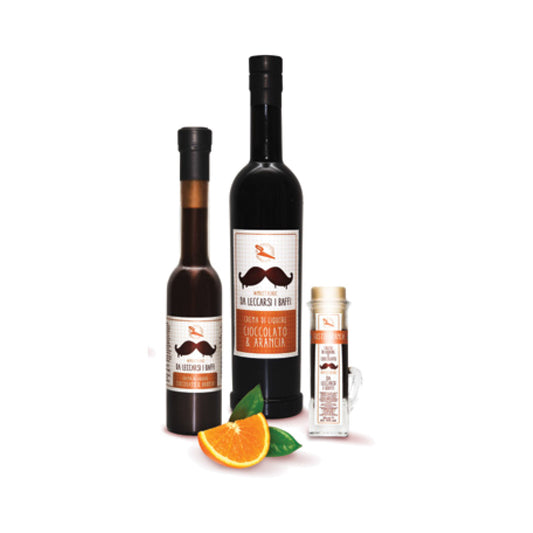 Liquore artigianale al cioccolato e arancia