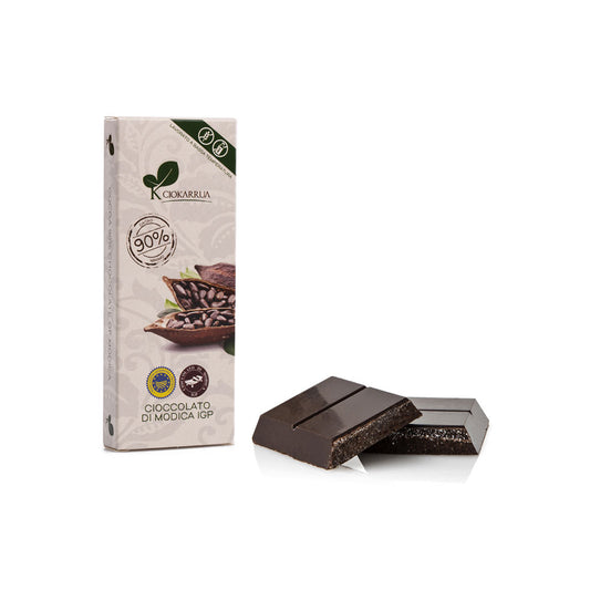 Barretta di cioccolato di Modica cacao minimo 90% 100 grammi IGP
