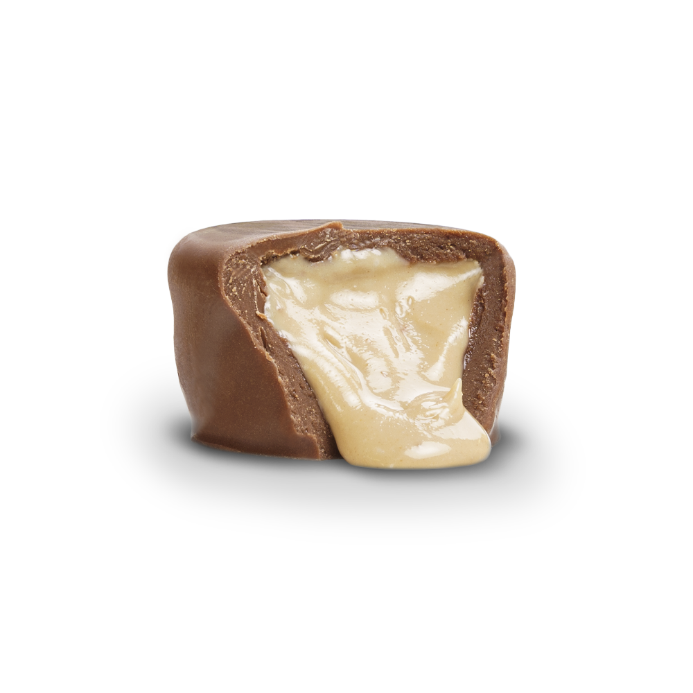 Praline di cioccolato alla crema al crème caramel